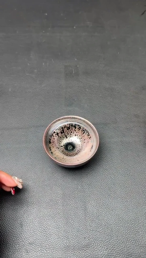 【闪购商品】茶盏杨敏彩金油滴72