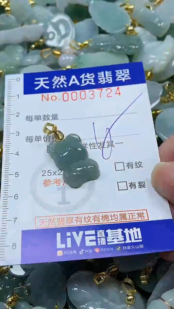 颈饰未镶嵌翡翠纯天然a货翡翠