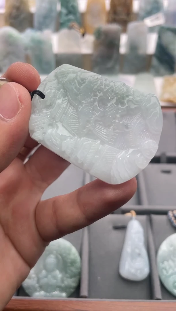 【闪购商品】翡翠颈饰未镶嵌..../1/17/53