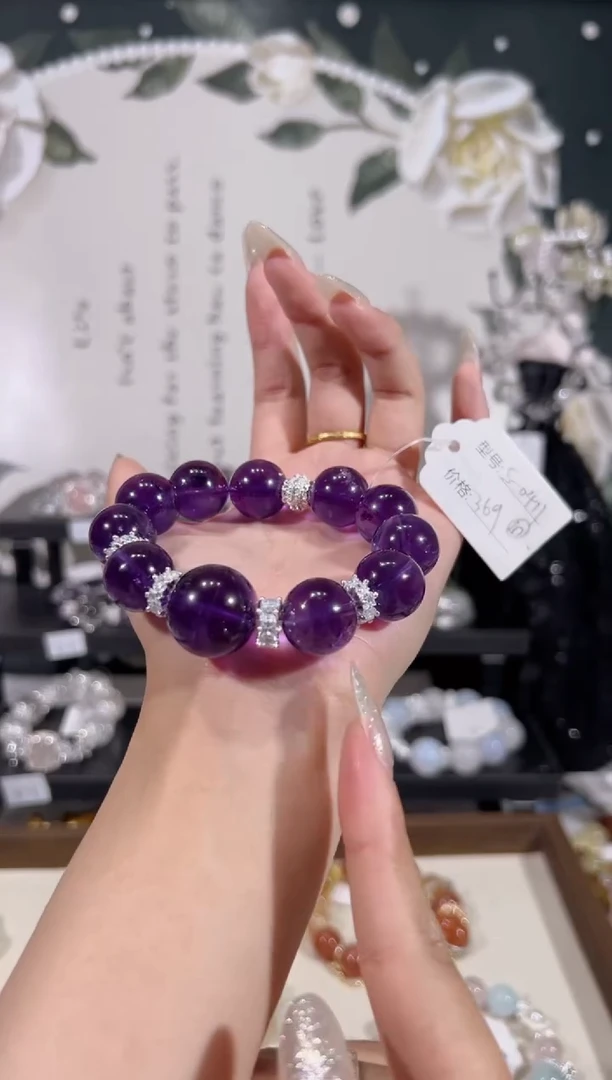 【闪购商品】水晶手链未镶嵌天然水晶默认微瑕 多样性发货发其一