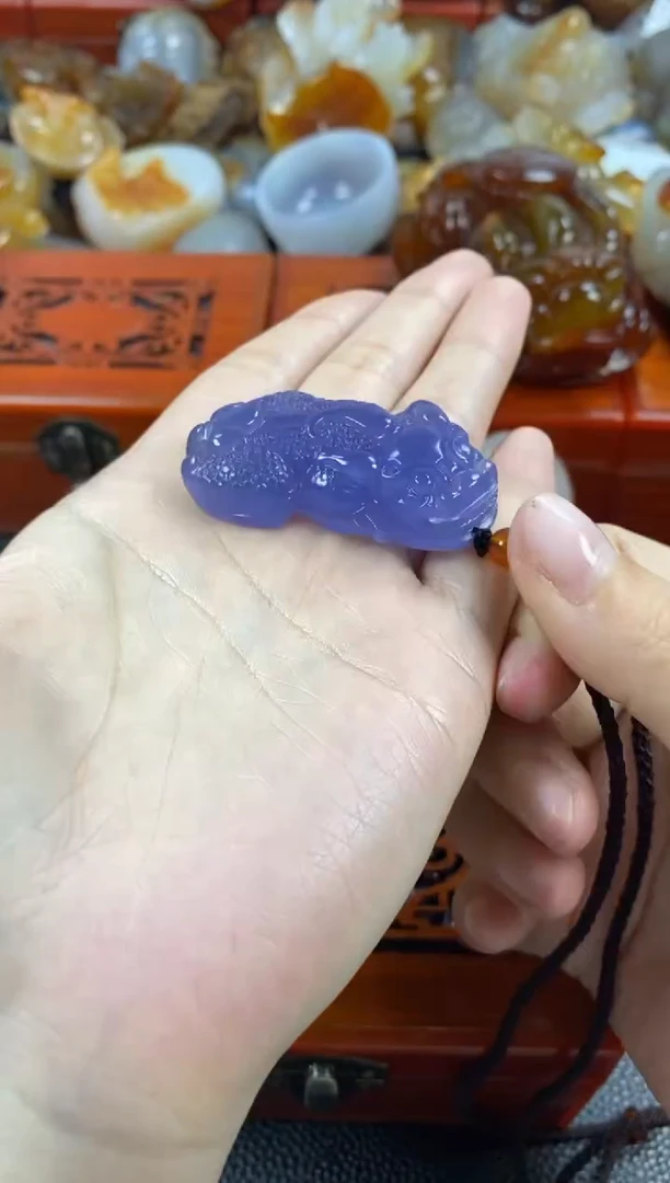 玛瑙/玉髓未镶嵌挂件00