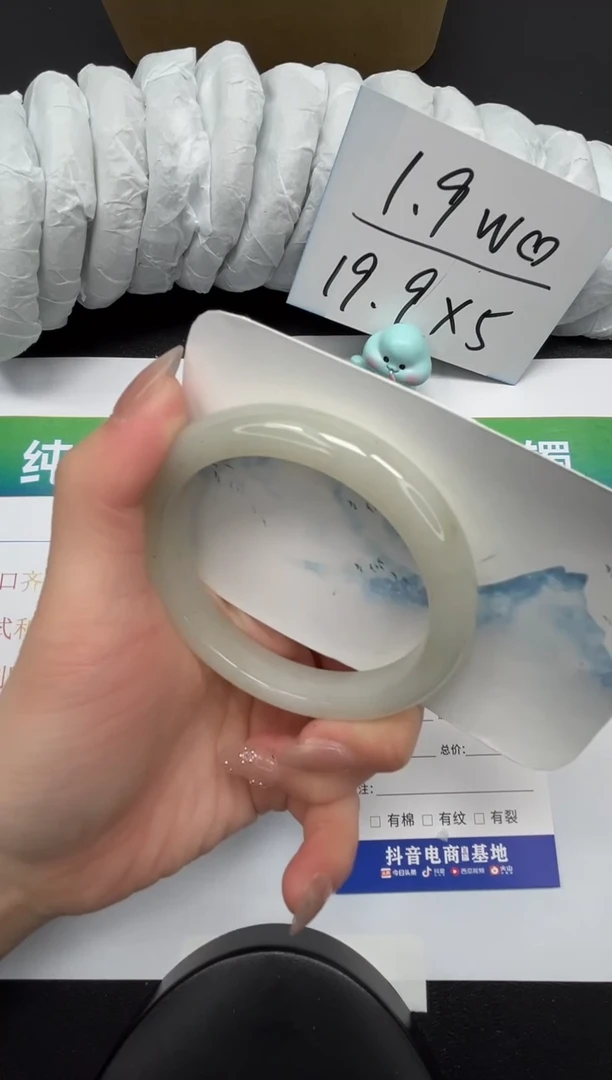 【闪购商品】石英质玉手镯合金261-57.9