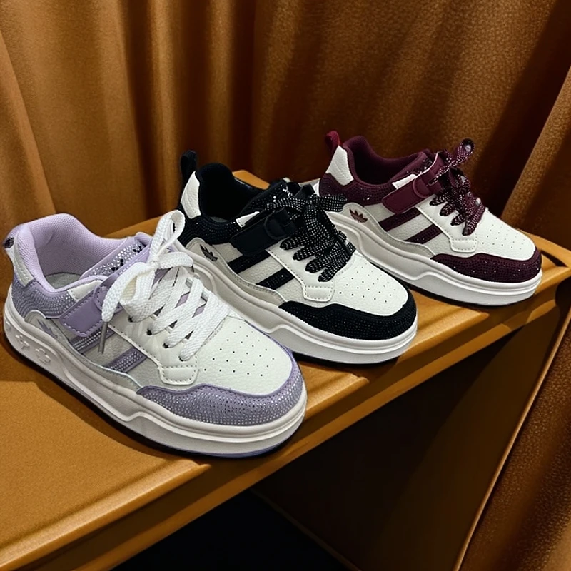 芙瑞可儿童皮面小白鞋2025春秋新款韩版01