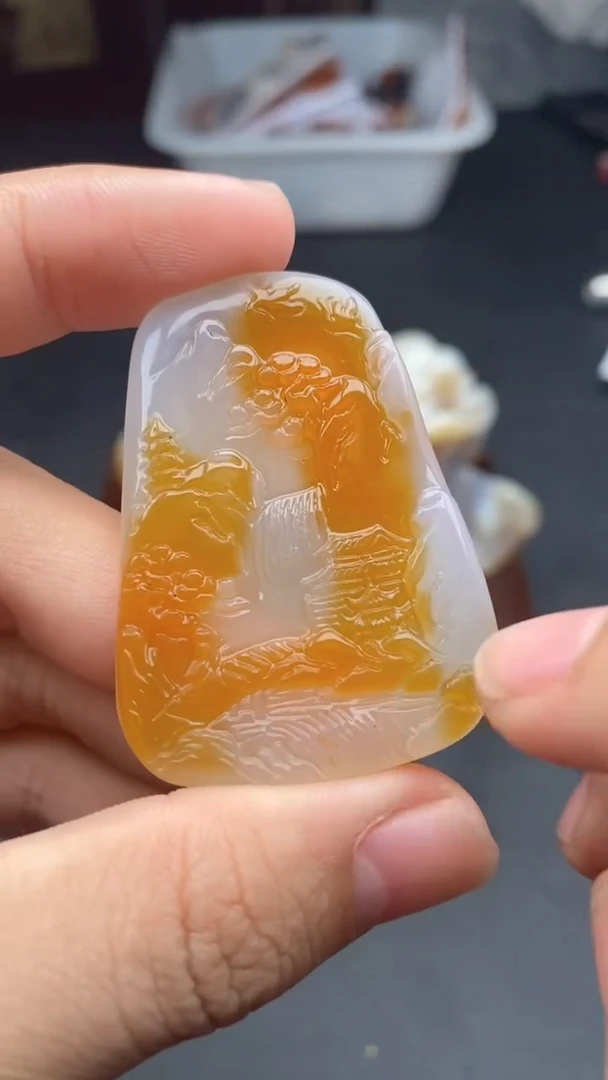 【闪购商品】玛瑙/玉髓颈饰未镶嵌11