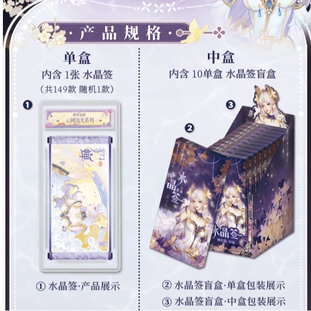 【遇意】正版授权 王者荣耀X遇意水晶盲盒（阈光篇）（盲盒代拆）