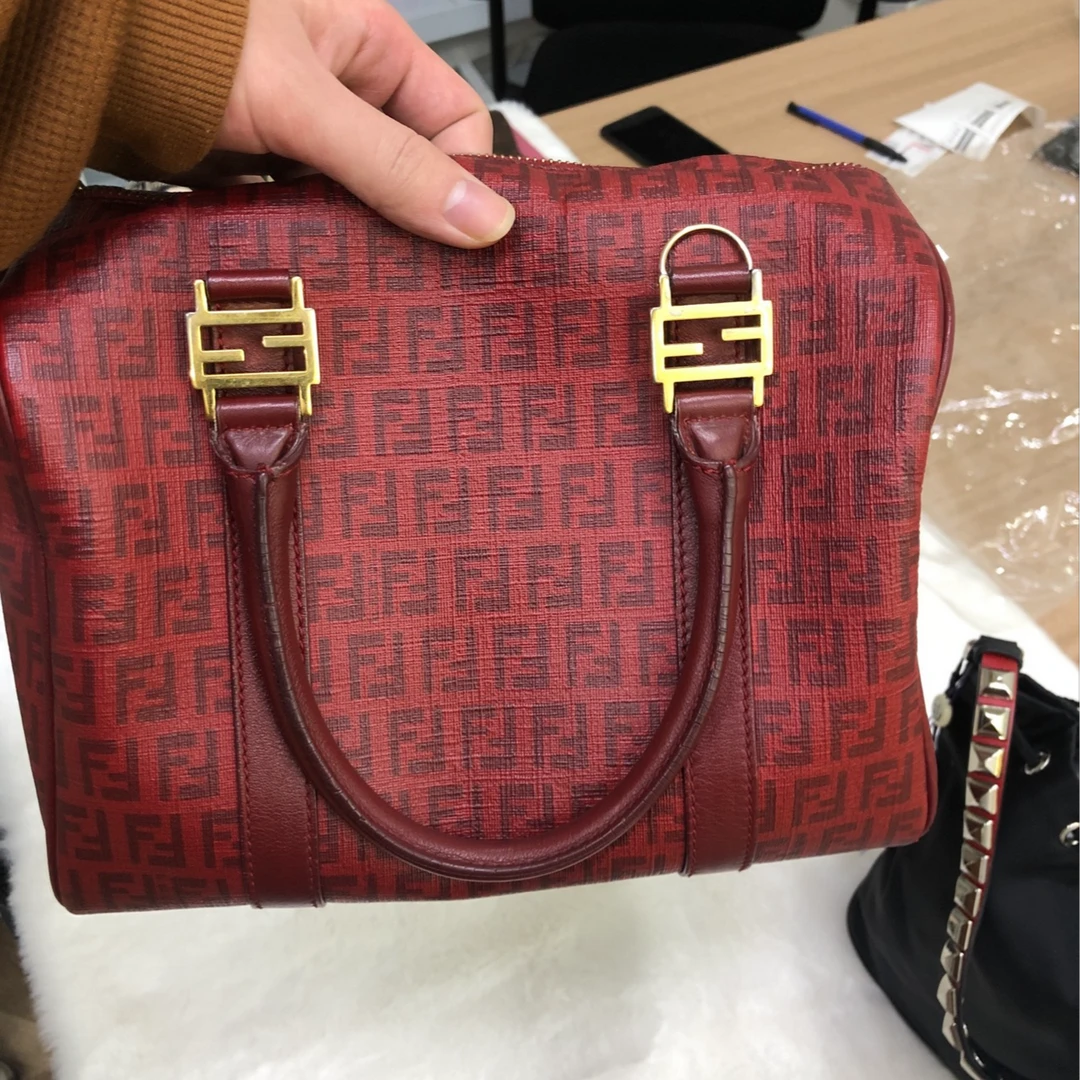 95新 FENDI/芬迪 【小清一口价】波士顿手提包/BG99000099