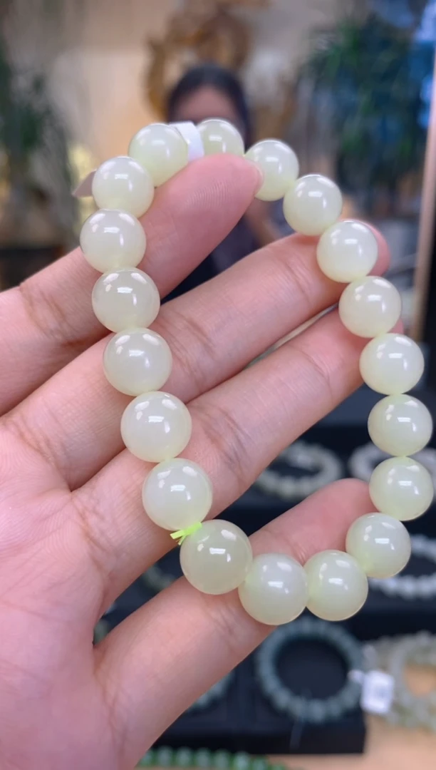 未镶嵌手串和田玉卡10