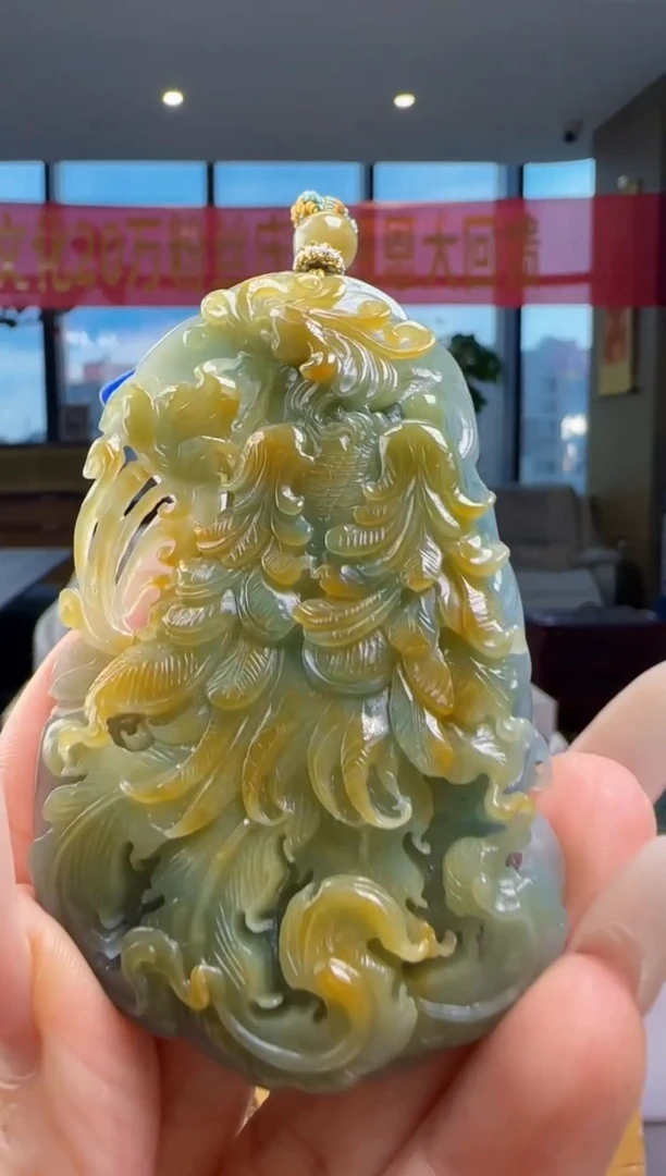 翡翠未镶嵌颈饰YJ@@960Q3J17815