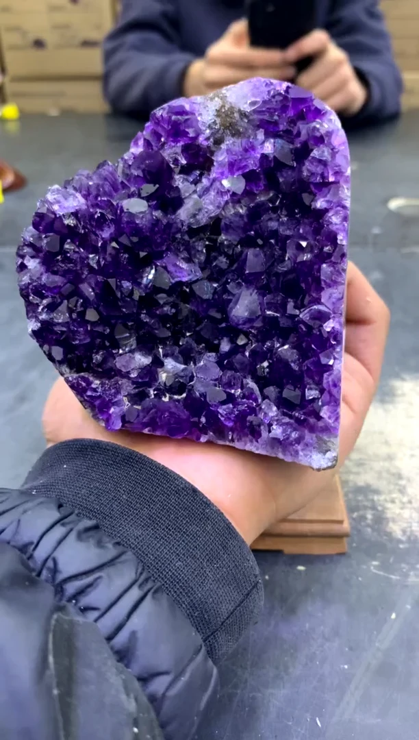 【闪购商品】水晶摆件未镶嵌天然高品质紫晶828