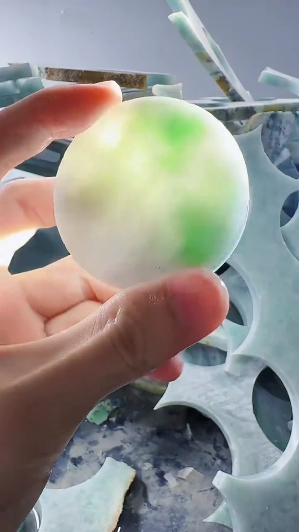 裸石翡翠缅甸翡翠A货文2400