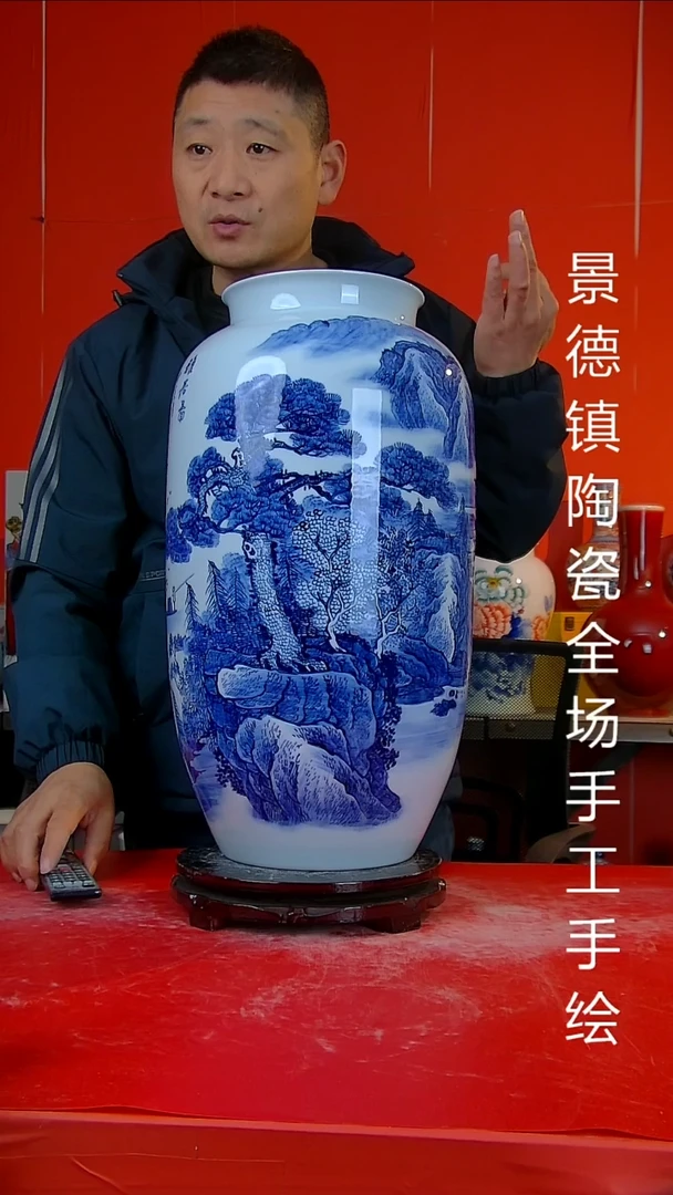 摆件陶瓷景德镇陶瓷 全场手工手绘