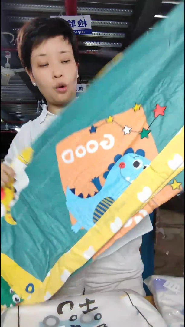 棉花纯棉恐龙家族100*150夏凉被