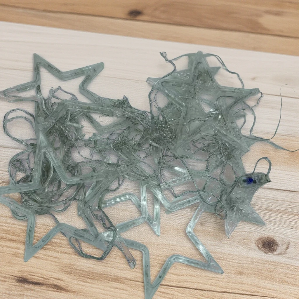 星星彩灯串房间室内户外节日氛围装饰灯