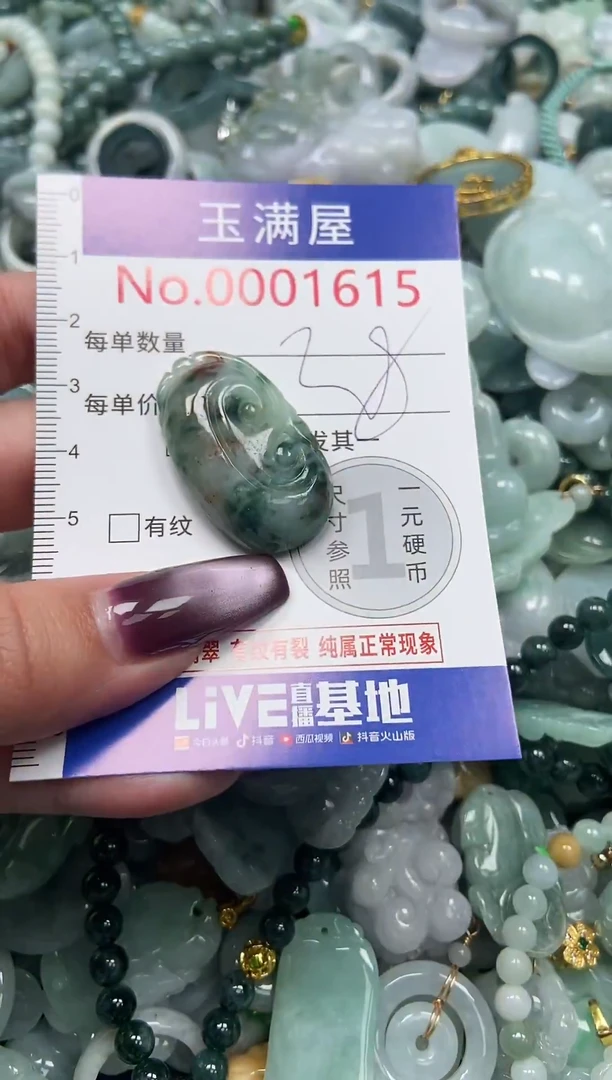 颈饰未镶嵌翡翠1615