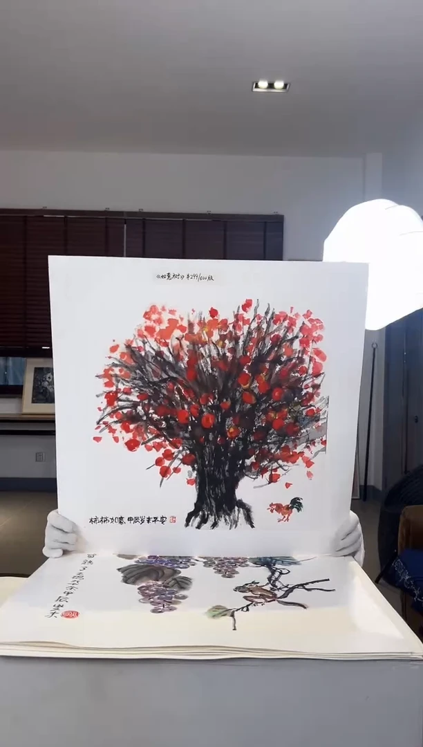 【闪购商品】版画耿玉琨限量发行亲签版画作品s版