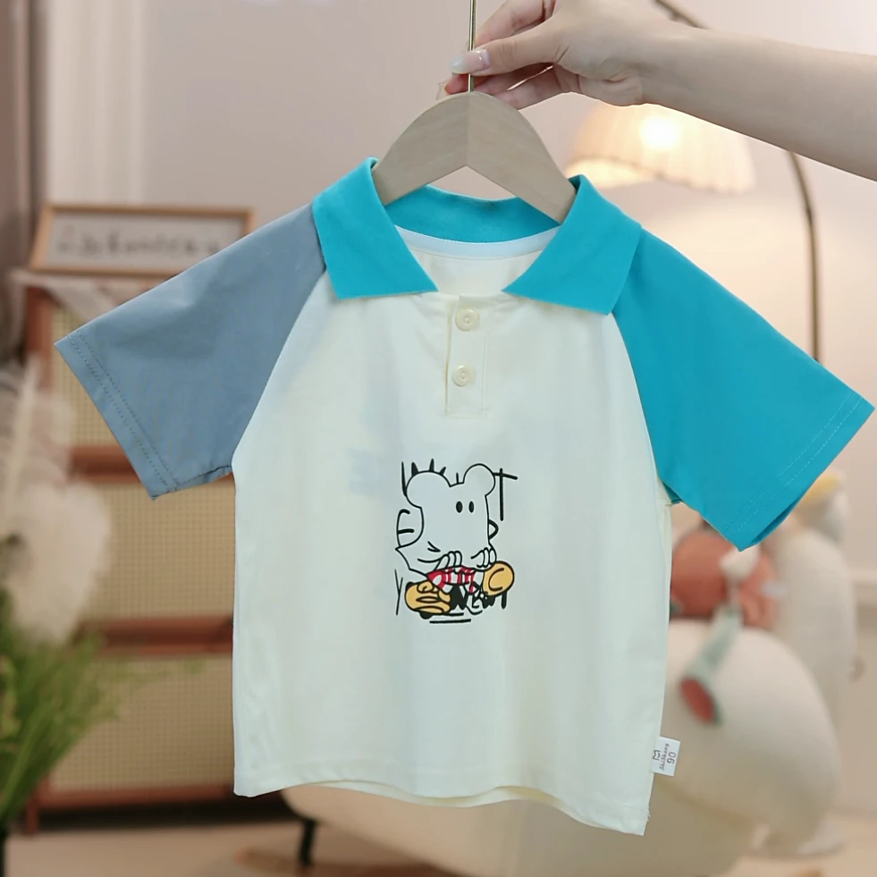 儿童翻领polo衫-1092