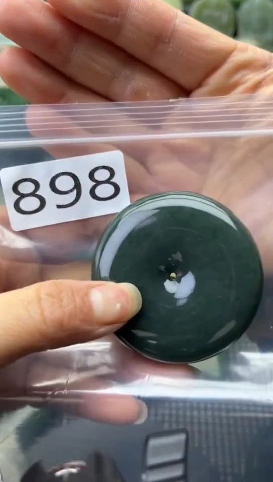 未镶嵌和田玉珠宝半成品扣子