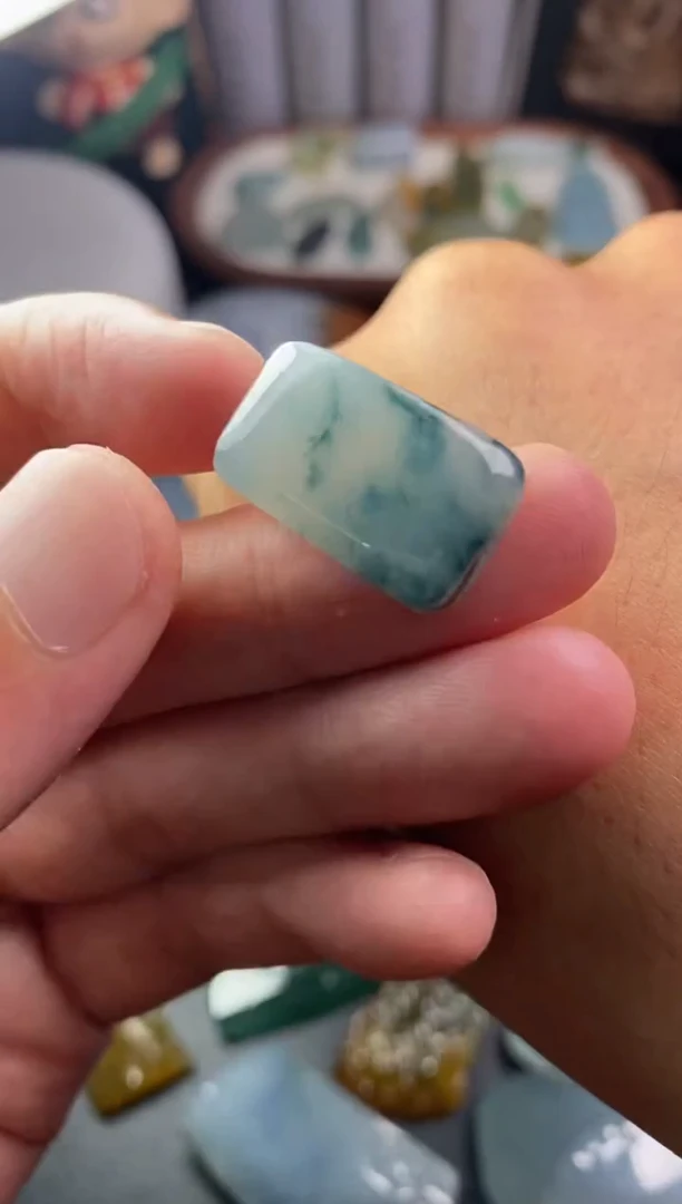 未镶嵌定制翡翠翡翠片料定制未镶嵌10.8-25