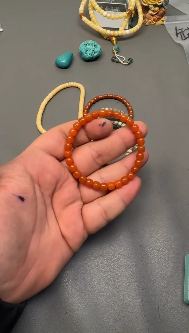 【闪购商品】南红玛瑙项链合金南红