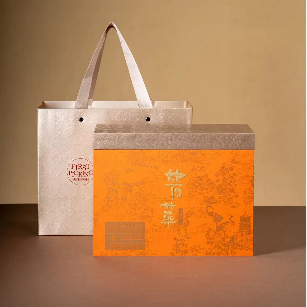 新品 春颐牌芳华鸭屎香潮州凤凰单丛茶叶礼盒装408克乌龙茶小泡袋