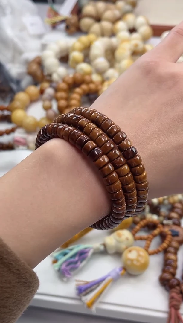 手串菩提根/象牙果库克药片7mm手串