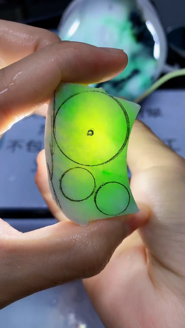 翡翠裸石翡翠裸石缅甸天然A货翡翠2802