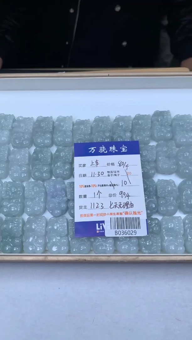 颈饰未镶嵌翡翠多样性发其一  B041339