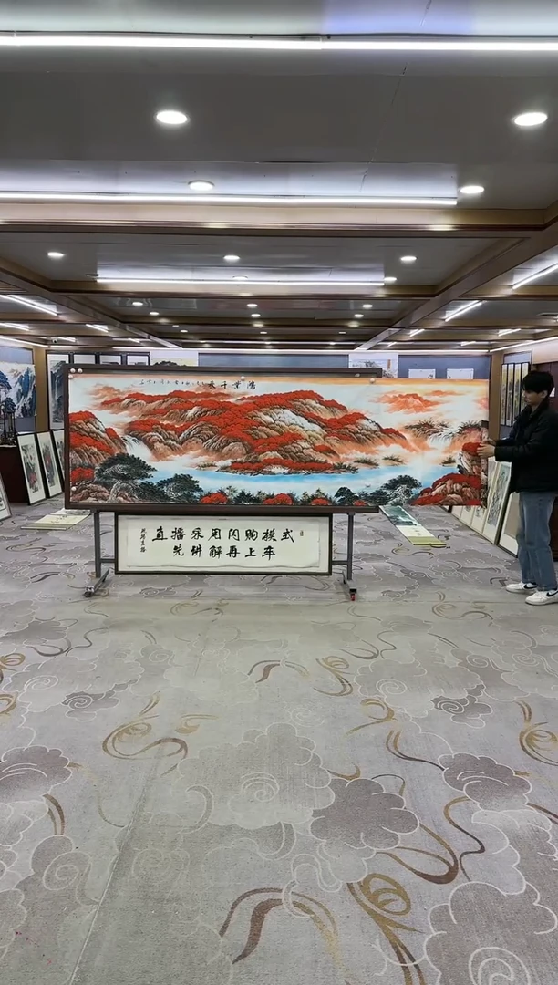 绘画Y-刘雪红-小丈二-山水画