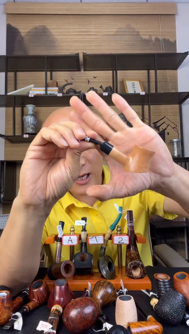 石楠木纯手工意大利石楠木烟斗