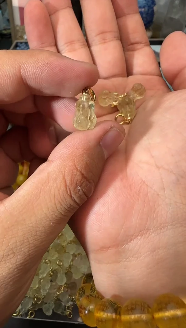 吊坠(不含链)未镶嵌水晶96a多样性发其一/10.10/1个