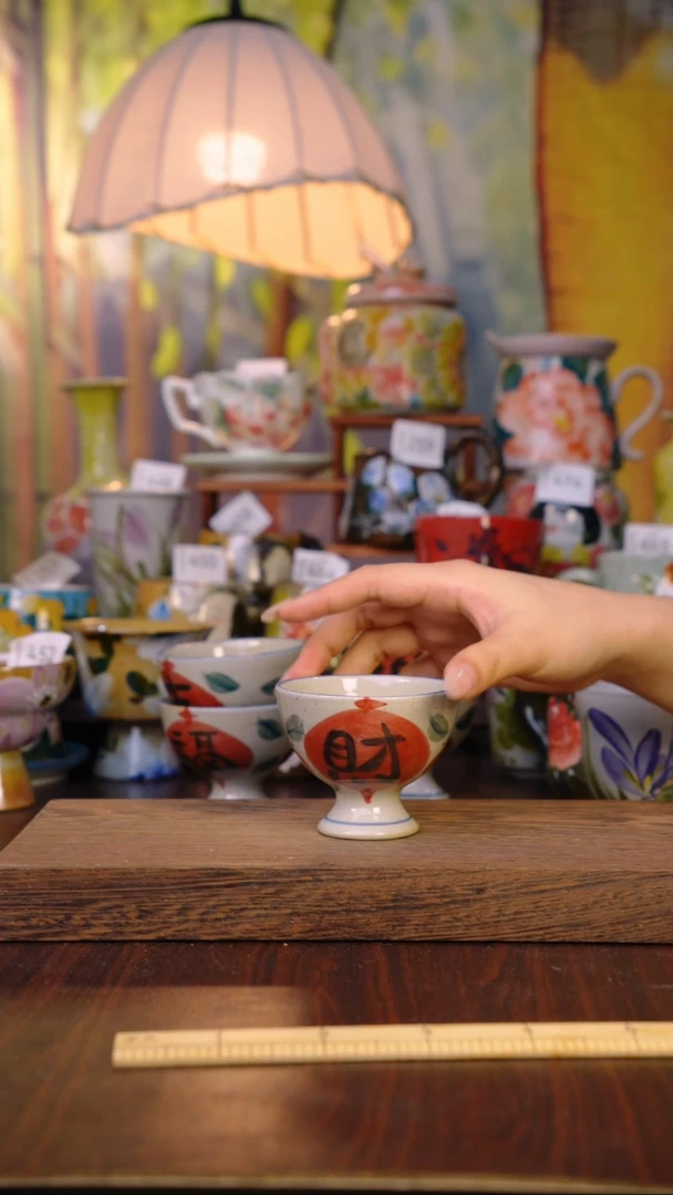 摆件泥垚手作 景德镇手工手绘器物
