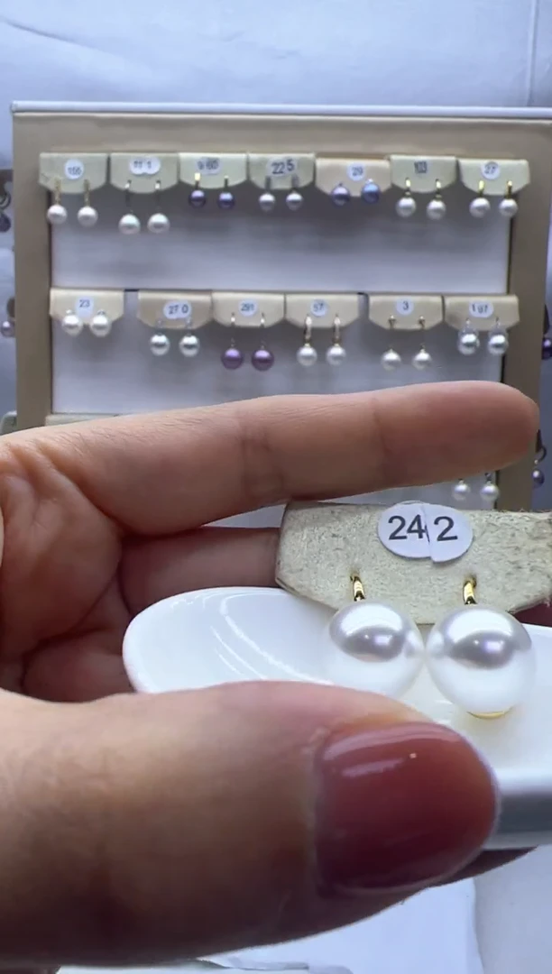 【闪购商品】淡水珍珠耳饰未镶嵌242