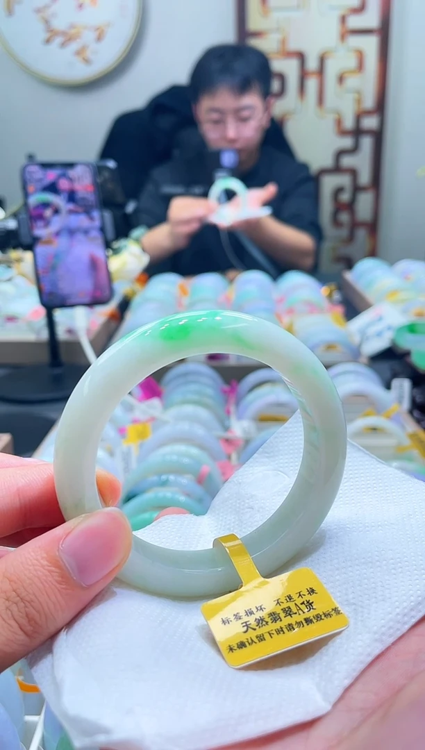 未镶嵌手镯翡翠123-57