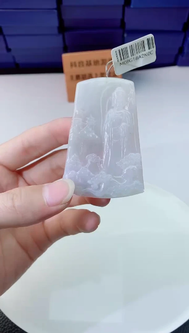 翡翠未镶嵌颈饰1