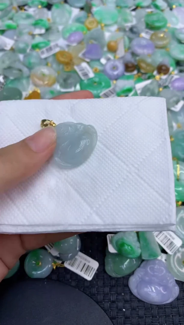 颈饰未镶嵌翡翠天然缅甸A货翡翠