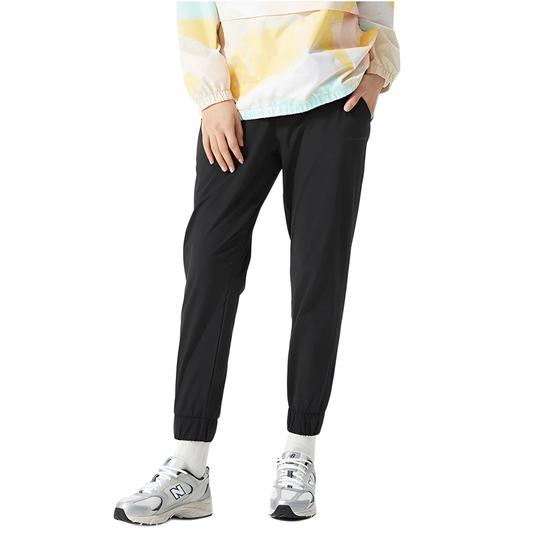 New Balance NB小个子女裤正品秋冬款梭织户外健身工装束脚长裤