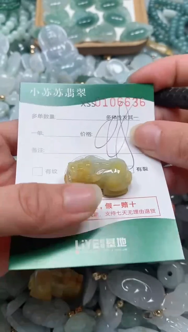 【闪购商品】翡翠颈饰未镶嵌闪购商品0106636