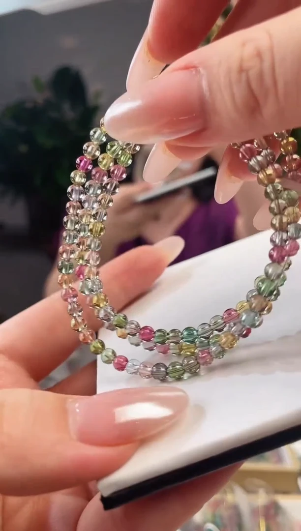 手链未镶嵌碧玺多圈手链4+