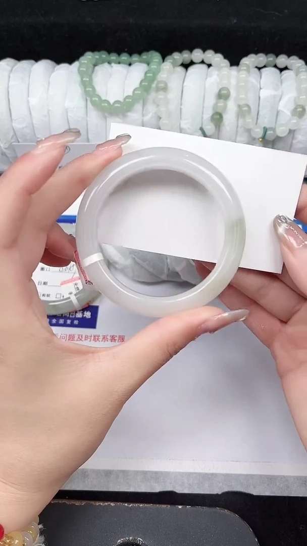 未镶嵌手镯石英质玉62-55/56