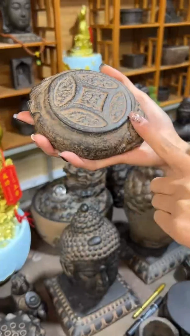陶土【火山泥】金蟾小底座