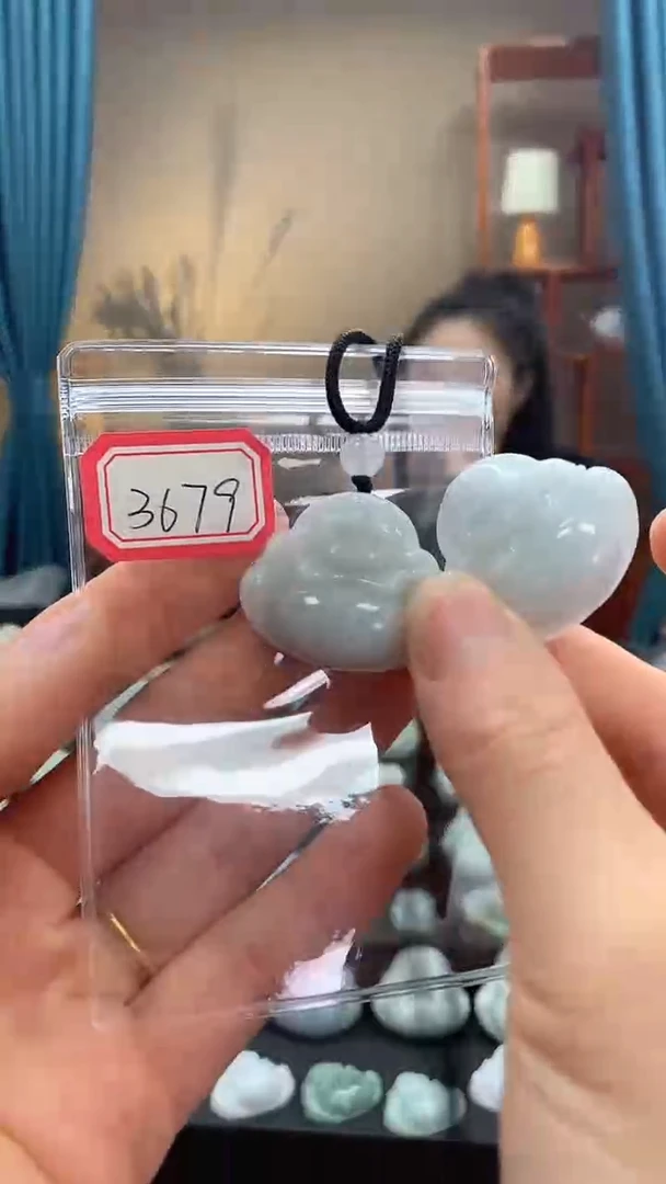 颈饰未镶嵌翡翠佛公3679 多样性发一件