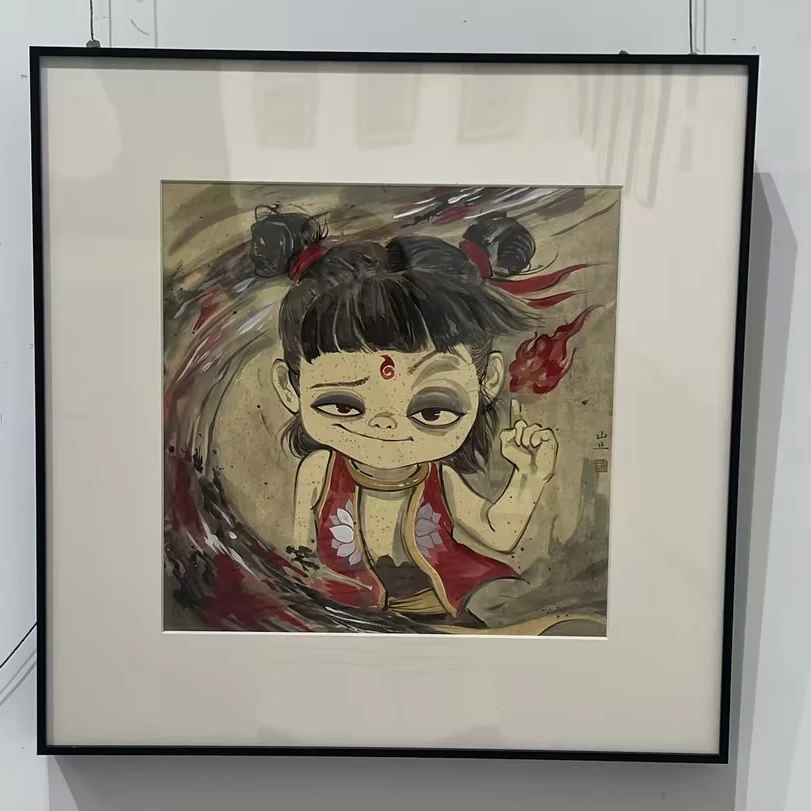 黄凯鑫国画带框作品40