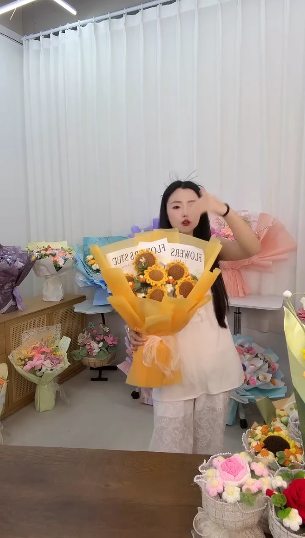 非遗手工定制花束，孤品清仓！