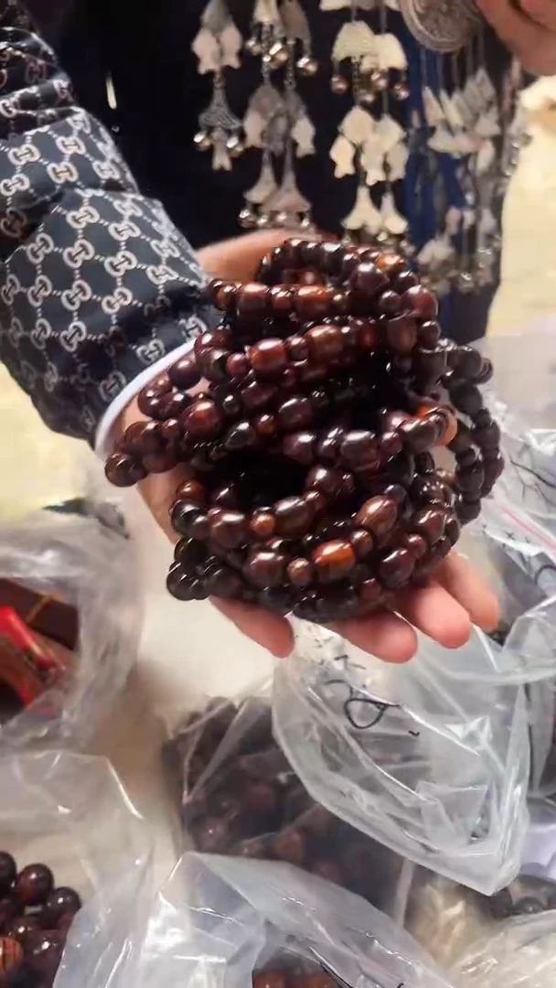 【闪购商品】黄花梨/降香黄檀手串/手链Z1海南黄花梨12橄榄珠发一