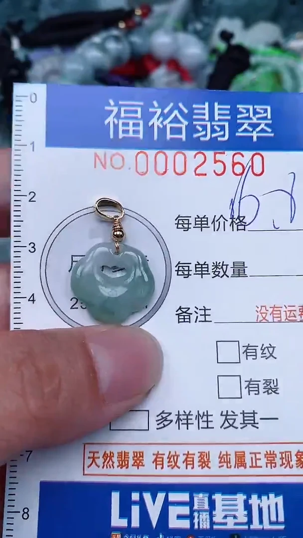 翡翠未镶嵌颈饰...0002560