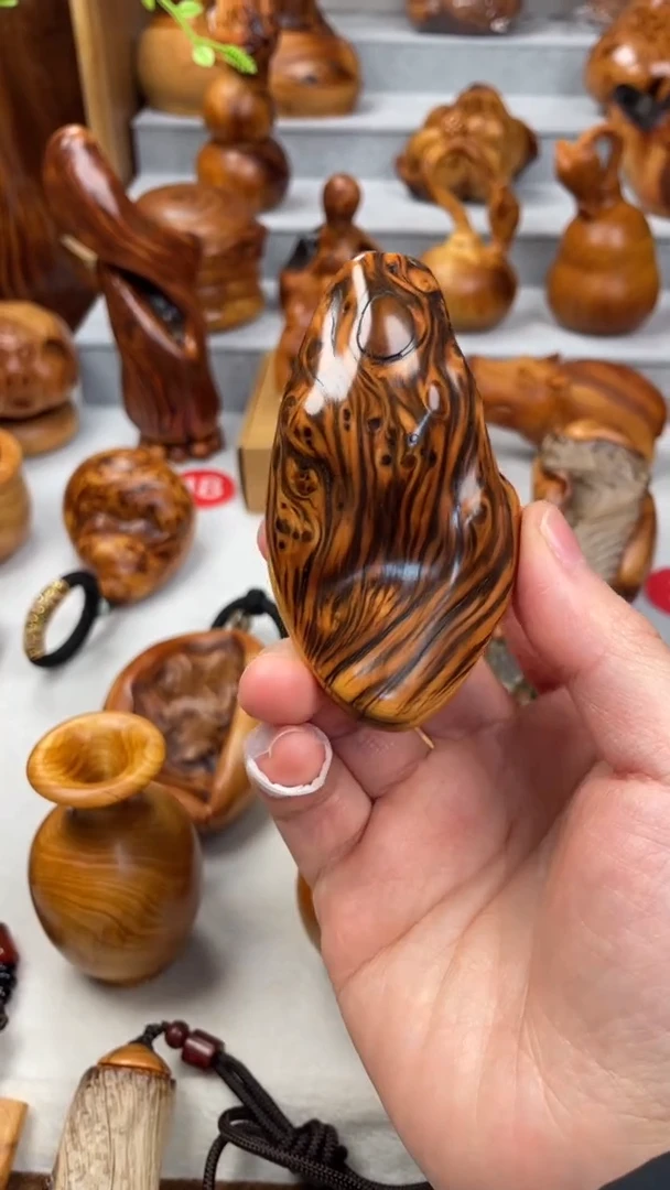 木太行崖柏陈化精品把件/雕刻件-鉴赏期48小时