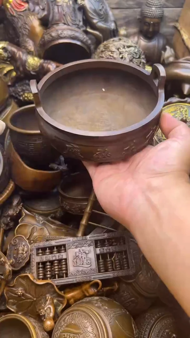 精美铜器，点击下单