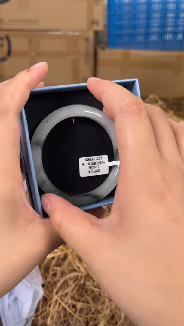 未镶嵌手镯石英质玉A-1201