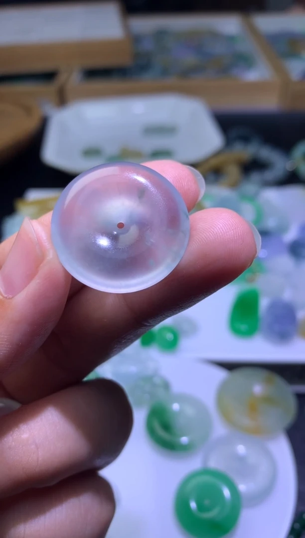 未镶嵌定制翡翠雨**楼毛货
