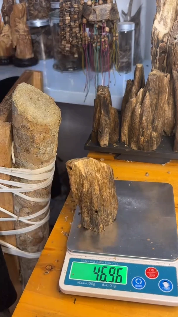 沉香沉香碎屑白奇虫漏46克